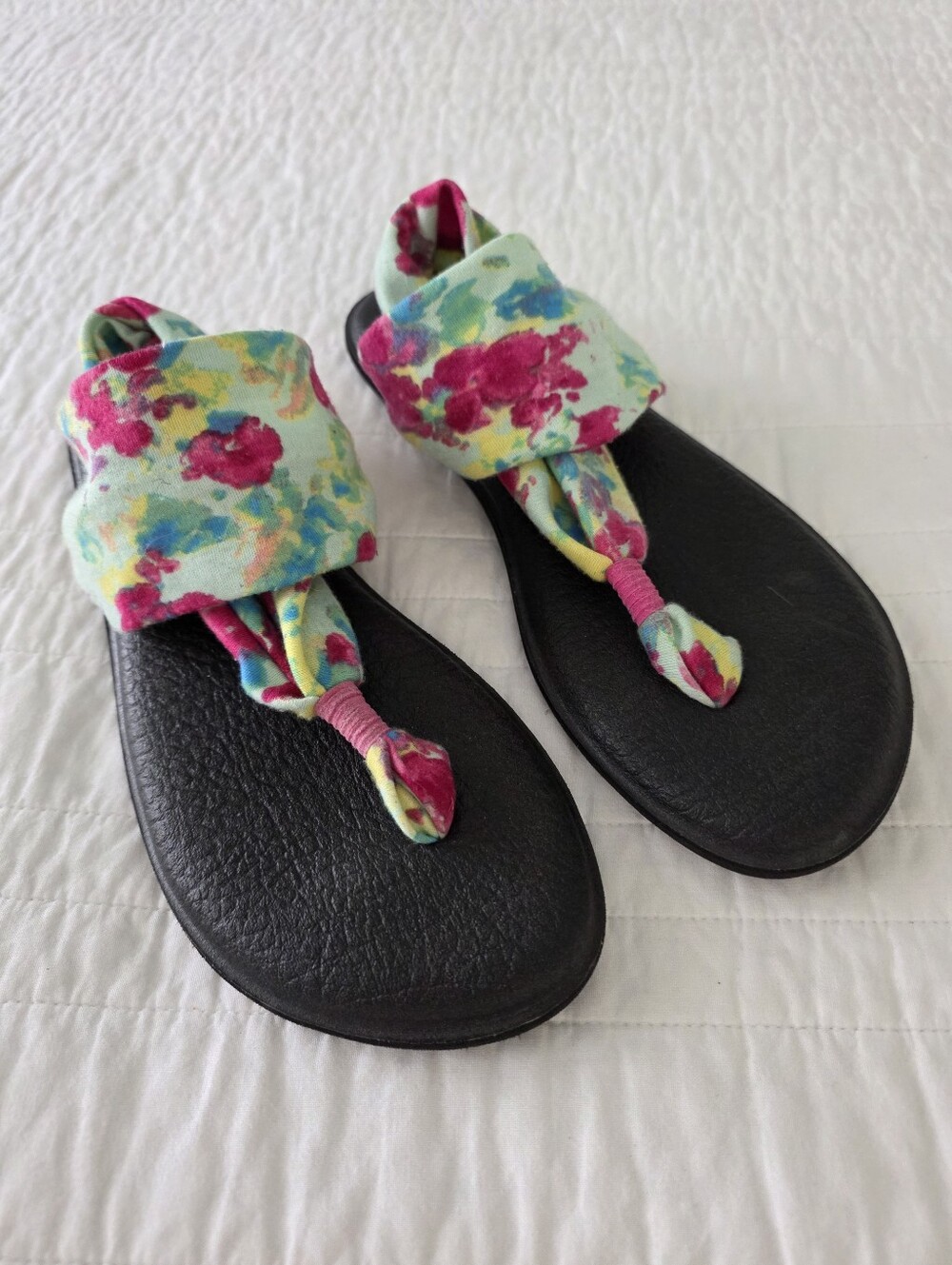 Sanuk Slingback Yoga Mat Sandals 9